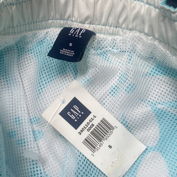 GAP Swim Trunks Board Shorts Boys 5 NWT - Picture 8 of 8